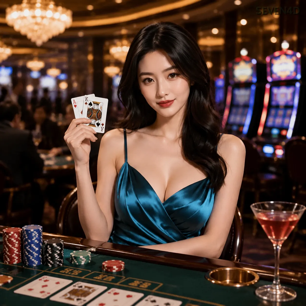 Ikon aplikasi seven4d resmi
